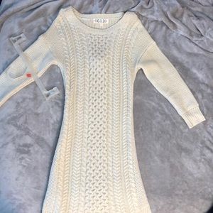 Knit dress, fitted